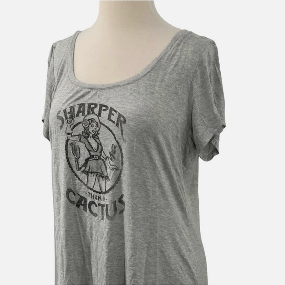 Miranda Lambert Idyllwind “Sharper Than a Cactus” Graphic Tee Gray Size XL - Picture 4 of 10